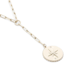 

Намисто Fossil Power Of Crystal JF03472710 Gold, Золотий