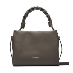 Coccinelle Handtasche Coccinelle M50 Boheme Grana Double E1 M50 58 01 01 Coffe/Pul.Pin 986