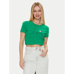 JDY JDY T-shirt Michigan 15311702 Zelena Regular Fit