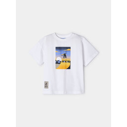 Mayoral Mayoral Camiseta 3015 Blanco Regular Fit