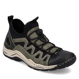 Rieker Trekking-skor Rieker L0579-54 Schwarz / Liane / Forest / Schwarz 54