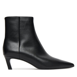 Calvin Klein Polokozačky Calvin Klein Ess Kitten Heel Ankle Boot HW0HW02586 Černá