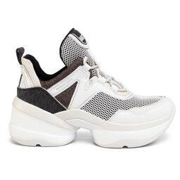 

Снікерcи MICHAEL Michael Kors Olympia Trainer 43S0OLFS3D Blk/Opticwht, Білий