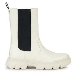Geox Μποτάκια Geox J Junette Girl J36HVE 0BCNH C1M9B S Εκρού