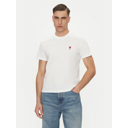 AMI PARIS AMI PARIS Marškinėliai BFUTS035.724 Balta Regular Fit
