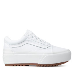 

Кросівки Vans Old Skool Stacked VN0A4U15L5R1 (Canvas) True White, Білий