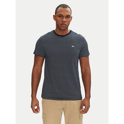 Tommy Jeans Tommy Jeans Marškinėliai DM0DM20377 Tamsiai mėlyna Slim Fit