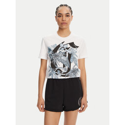 Just Cavalli Just Cavalli Póló 78PAHT04 Fehér Regular Fit