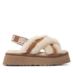 

Тапочки Ugg W Disco Cross Slide 1121550 Che, Бежевий
