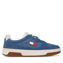 Tommy Jeans Laisvalaikio batai Tommy Jeans Tjm Cupsole Suede EM0EM01568 Mėlyna