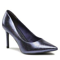 Tamaris Обувки на ток Tamaris 1-22463-41 Navy Metallic 824