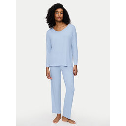 Triumph Triumph Pyjama Timeless Sensuality 10221061 Himmelblau Regular Fit