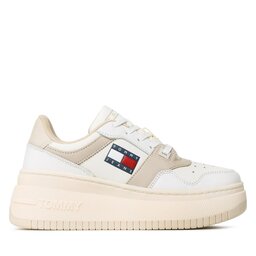 

Снікерcи Tommy Jeans Retro Basket Flatf EN0EN02086 Classic Beige ACI, Бежевий