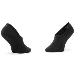 

Набір з 2 пар низьких жіночих шкарпеток Tommy Hilfiger 383024001 Black 200, Чорний
