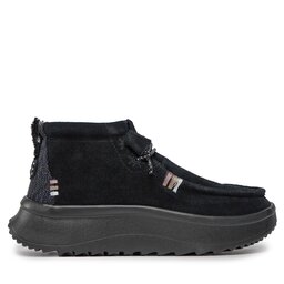 

Туфлі Hey Dude Wendy Peak Hi Suede 40411-001 Black, Чорний