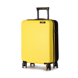National Geographic Valiză Mică Rigidă National Geographic Pulse N171HB.49.26 Black/Yellow