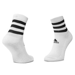 

Набір з 3 пар низьких шкарпеток unisex adidas 3S Csh Crw3p DZ9346 White/White/White, Білий