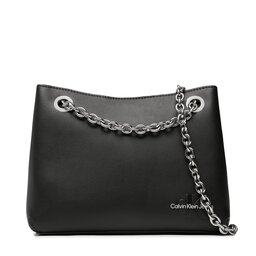 Calvin Klein Jeans Handväska Calvin Klein Jeans Sculpted Shoulder Bag W/Chain24 K60K610565 BDS