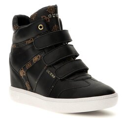 Guess Сникърси Guess Moira FL7MOR FAL12 BLKBR