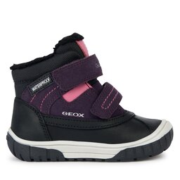 Geox Ghete Geox B Omar Girl Wpf B262LD 022FU C9233 M Negru