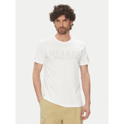 La Martina La Martina Футболка Anselm MARG31 JS206 Білий Regular Fit