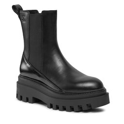 Calvin Klein Jeans Boots Calvin Klein Jeans Chunky Boot Chelsea Lth Mg Sat YW0YW01286 Triple Black 0GT