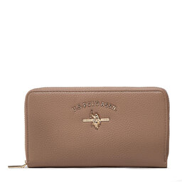 U.S. Polo Assn. Portofel Mare de Damă U.S. Polo Assn. Stanford BEUSS5184WVP502 Beige