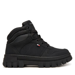 Tommy Hilfiger Schnürschuhe Tommy Hilfiger T3X5-35292-0316 S Schwarz