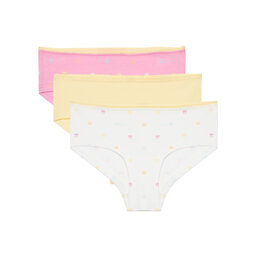 United Colors Of Benetton United Colors Of Benetton Σετ 3 τεμάχια στρίνγκ 319X0S02G Έγχρωμο