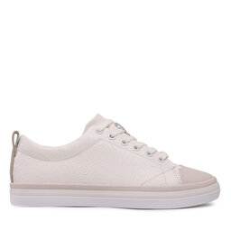 

Кеди Calvin Klein Low Prof Vulc Lace Up HW0HW01412 Marshmallow Mono 0LI, Бежевий