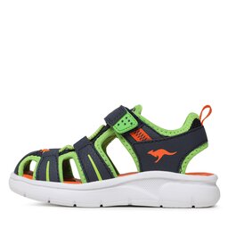 

Босоніжки KangaRoos 10059 000 4054 Dk Navy/Lime, Cиній