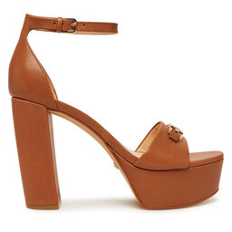 Guess Sandały Guess FLJSET LEA03 Brązowy