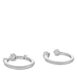 

Набір з 2 кілець Swarovski Constella 5640959 White/Rhs, Срібний