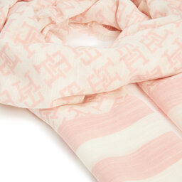 

Шаль Tommy Hilfiger Beach Summer Mono Scarf AW0AW16030 Whimsy Pink TJQ, Рожевий