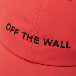 

Бейсболка Vans Nylon Court Sid VN0A5DPBLM31 Hot Coral, Червоний
