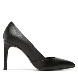 

Туфлі на шпильці Calvin Klein Ess Stiletto Pump 90 - Epi Mn Mx HW0HW01737 Ck Black BEH, Чорний