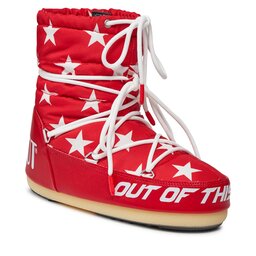 Moon Boot Sněhule Moon Boot Light Low Stars 14601700002 Red / White 002