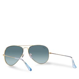 

Сонцезахисні окуляри Ray-Ban 0RB3025 001/3M Gold/Blue Gradient Grey, Золотий