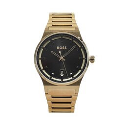 BOSS Zegarek Boss Candor 1514077 Złoty