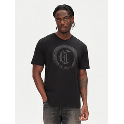 Just Cavalli Just Cavalli Футболка 78OAHE22 Чорний Regular Fit