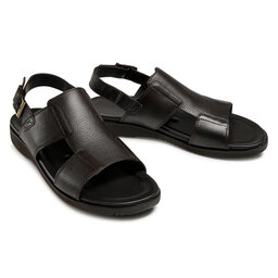 

Босоніжки Gino Rossi MB-SUMMER-01 Dark Brown, Коричневий