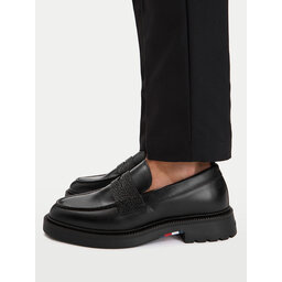 Tommy Hilfiger Slipper Tommy Hilfiger Corporate Casual FM0FM05968 Schwarz