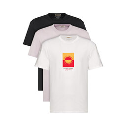 Jack&Jones Jack&Jones 3 marškinėlių komplektas Marbella 12263098 Spalvota Relaxed Fit