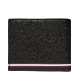 

Велике Чоловіче Портмоне Tommy Hilfiger Th Central Cc And Coin AM0AM11259 BDS, Чорний