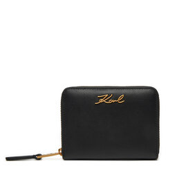 KARL LAGERFELD Portafoglio grande da donna KARL LAGERFELD A1W32105 Nero