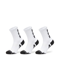 Under Armour 3 vīriešu augsto zeķu pāru komplekts Under Armour UA Perform Tech 3p Crew 1379515 Balts