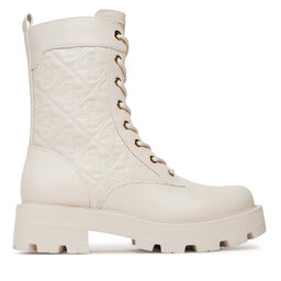 Guess Botki Guess FLTYAN ELE10 Écru