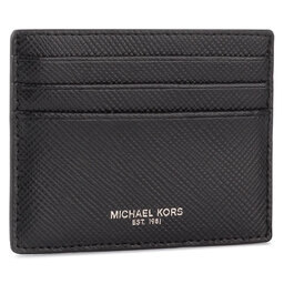MICHAEL Michael Kors Custodie per carte di credito MICHAEL Michael Kors Tall Card Case 39F6LHRD2L Nero