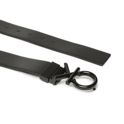 

Чоловічий ремінь Calvin Klein Adjrev Ck Metal Bombe Mono 35Mm K50K509964 Black/Classic Black, Чорний
