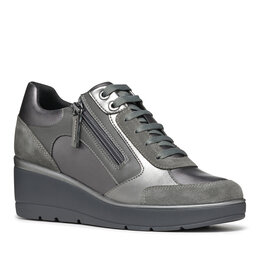 Geox Sneakers Geox D Ilde D36RAC 0BN22 C9371 Dk Stone